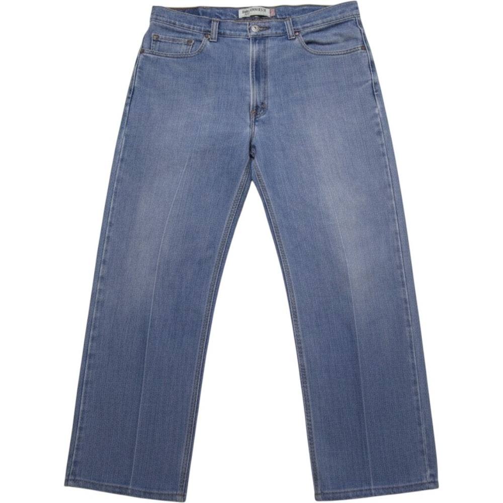 Vtg Y2K Levis 550 Relaxed Fit Tapered Leg Baggy Denim Jeans Mens 38x28 (MP702)